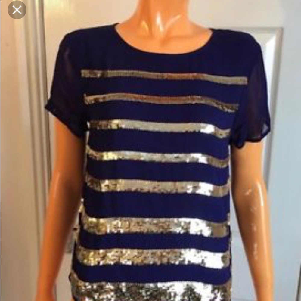 Sequin top! Girls Night Out!